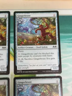 4x Gingerbrute - NM - Wilds of Eldraine - MTG - Image 3