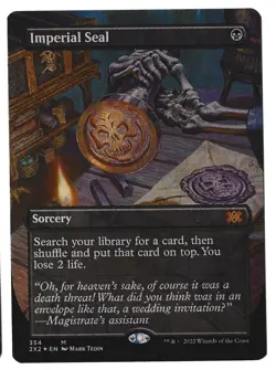 Imperial Seal (Borderless) - [Foil] Double Masters 2022 LP - Image 3