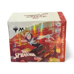 Marvel Spider-Man MTG Collector Booster Box Factory Sealed Magic Wizards - Image 1