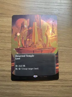 Deserted Temple (Borderless) GALAXY FOIL Edge Of Eternities Stellar Sights 146 - Image 2