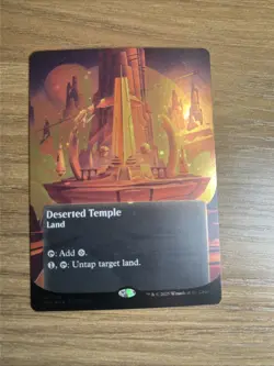 Deserted Temple (Borderless) GALAXY FOIL Edge Of Eternities Stellar Sights 146 - Image 3