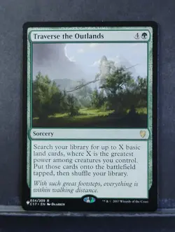 Traverse the Outlands; The List Reprints - Image 1