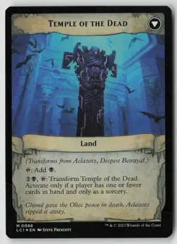 Aclazotz, Deepest Betrayal M The Lost Caverns of Ixalan 88 NM - Image 2
