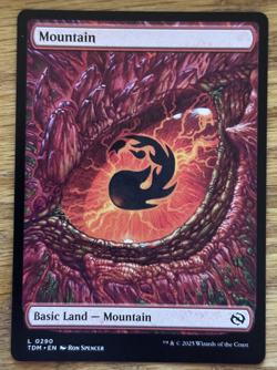 MTG Tarkir Dragonstorm, Mountain 0290 - Image 1