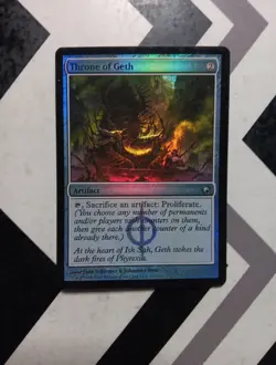 Throne of Geth - Scars of Mirrodin (SOM) - Foil - NM/SP - Image 1