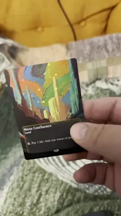 Mana Confluence (0160)Borderless, Galaxy Foil Edge of Eternities: Stellar Sights - Image 2