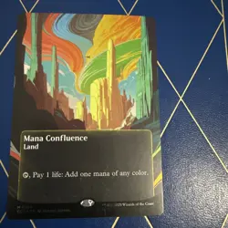 Mana Confluence (0160)Borderless, Galaxy Foil Edge of Eternities: Stellar Sights - Image 3