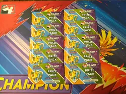 PLAY! Pokemon Prize Pack Series 7 Sealed Booster Pack (x10) - Image 1