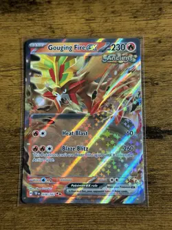 Pokemon TCG Gouging Fire EX 188/162SV05: Temporal Forces Holo Ultra Rare - Image 1