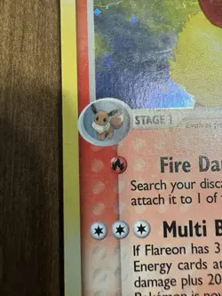 Pokemon TCG Flareon Holo From EX Unseen Forces 5/115 (please read description) - Image 4