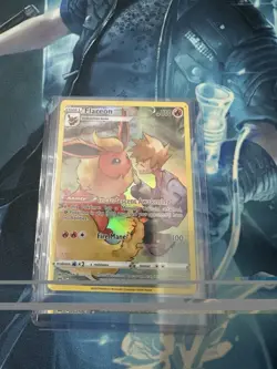 Pokemon Flareon TG01/TG30 Swsh09: Brilliant Stars Trainer Gallery Holo English - Image 3