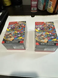 Pokemon TCG Mega Evolutions Booster Bundles, Factory Sealed (Lot Of 2) - Image 1
