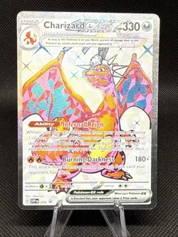 Pokemon TCG Charizard EX SVP056 Black Star Promo Full Art NM - Image 1