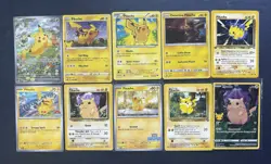 Pikachu Pokemon 10 Card Lot - Promo - WOTC - Modern - Image 1