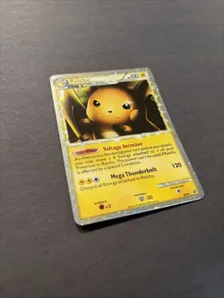Pokemon TCG Raichu Prime 83/90 HGSS Undaunted Holo Rare Card Near Mint Condition - Image 2