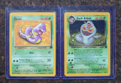 Date Error Dark Arbok 2/82, Holo, Rare, Team Rocket, Unlimited, Pokemon Card - Image 1