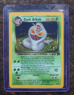 Date Error Dark Arbok 2/82, Holo, Rare, Team Rocket, Unlimited, Pokemon Card - Image 3