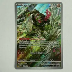 Pokemon TCG Okidogi 074/064 Shrouded Fable Illustration Rare Card Near Mint - Image 1