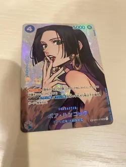 Japanese OnePiece Card Game Boa Hancock OP01-078 SR SP The Kingdom of Intrigue - Image 1