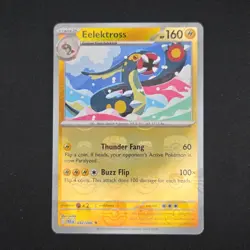 Pokemon TCG Card Eelektross 032/086 Black Bolt Master Ball Reverse Holo - NM - Image 1