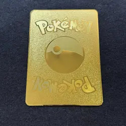 🌴Gold Metal Alolan Exeggutor EX 242/191 Fan Art Card Collectible/Gift/Display🌴 - Image 2