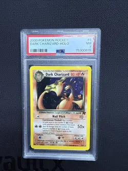 PSA 7 Dark Charizard Holo Rare Team Rocket 2000 Pokemon Card #4 - Image 1