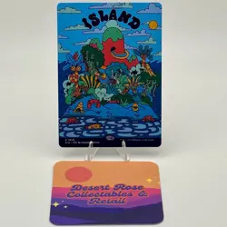 MTG Island 1946 Non Foil Flower Power Secret Lair Drop SLD Ashley Dreyfus - Image 1