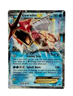 Pokemon TCG XY Breakpoint Gyarados EX Ultra Rare Holo Card 26/122 - Image 1
