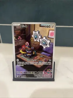 Klink 139/086 Sv: Black Bolt Illustration Rare Holo Pokemon Card NM Condition - Image 1