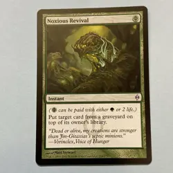 Noxious Revival New Phyrexia Regular Mtg Tcg Card - Image 1