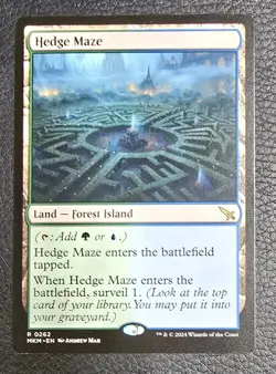 Hedge Maze Murders at Karlov Manor Regular MTG NM Magic Card - Image 1