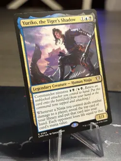 1x Yuriko, the Tiger's Shadow, Commander Masters, Magic MTG NM - Image 1