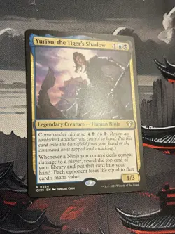 1x Yuriko, the Tiger's Shadow, Commander Masters, Magic MTG NM - Image 3