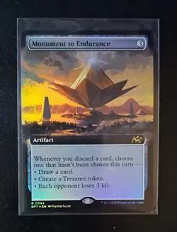 Monument to Endurance (Extended Art) - Aetherdrift Foil - Image 1