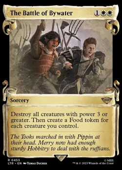 Near Mint x 1 The Battle of Bywater - Showcase Scrolls The Lord of the Rings: Ta - Image 1