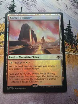 Sacred Foundry - Foil - EOE - MTG - EN - NM - 0256 - Image 4
