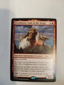 Purphoros, God of the Forge Commander Masters Regular - Image 1