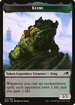 Keimi Regular - Kamigawa: Neon Dynasty Tokens MTG-NM - Image 1