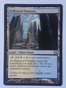 Hallowed Fountain Return to Ravnica Magic the Gathering mtg x1 - Image 1