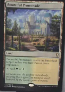 Bountiful Promenade - Commander Legends: Battle for Baldur's Gate: #348 Nm R237 - Image 1