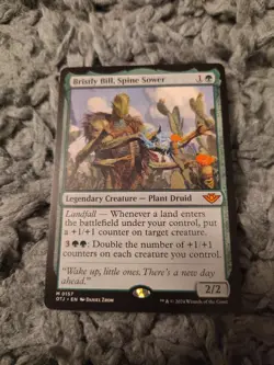 **Bristly Bill, Spine Sower** -Outlaws of Thunder Junction #157- Near Mint - - Image 1