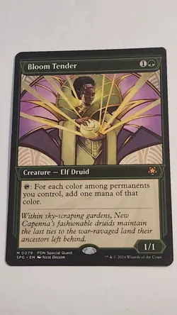 MTG NM Bloom Tender (Showcase) Special Guests Regular FDN SPG EN 0079 - Image 1