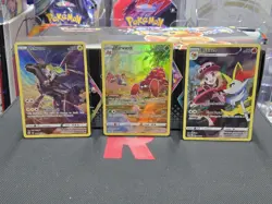 Braixen TG01 Parasect TG01 Zekrom TG05 - Pokemon Trainer Gallery 3 Card Lot - Image 1