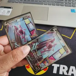 Mewtwo V (Alternate Full Art) 072/078 Pokemon GO Holo (Lot Of 2) - Image 3