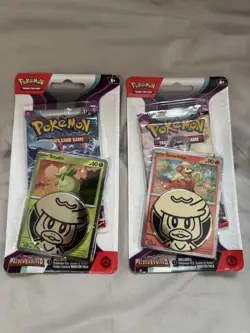 Pokemon TCG PALDEA EVOLVED GROWLITHE & SMOLIV Checklane Sealed Blister Packs - Image 2