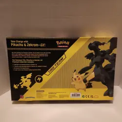 Nintendo Pokemon TCG Pikachu and Zekrom-GX Tag Team Premium Collection - NEW 820650809910 - Image 2