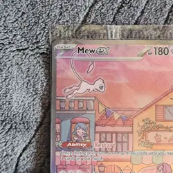 Mew EX SVP053 Scarlet & Violet 151 Pokemon Full Art Black Star Promo SEALED - Image 2