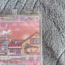 Mew EX SVP053 Scarlet & Violet 151 Pokemon Full Art Black Star Promo SEALED - Image 3