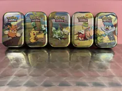Pokemon TCG: Mini tin Set Paldea friends No Packs - Image 2