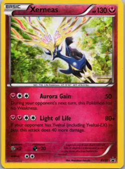 Pokemon TCG Xerneas XY31 XY Black Star Promos Holo MP - Image 1